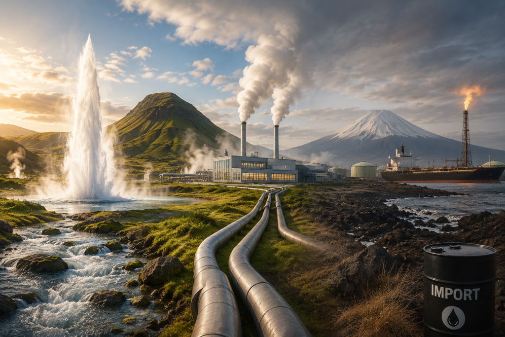 Islandia, el contraste geotérmico frente al Japón golpeado por el petróleo caro