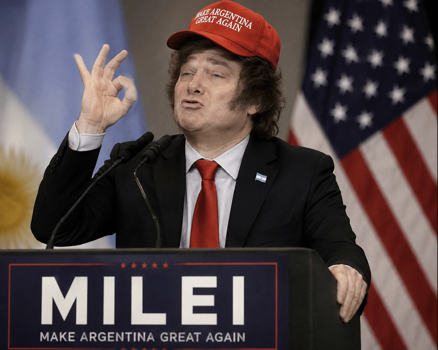 Milei Trump