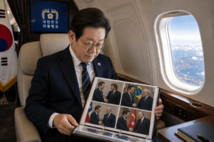 Críticas a Lee Jae-myung por pasar 26 días fuera de Corea del Sur en los últimos dos meses